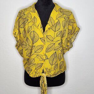 Milk & Honey Woman's Crop Blouse Size XL